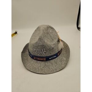 Octoberfest Samuel Adams Promotional Hat with Feather Raise the Stein